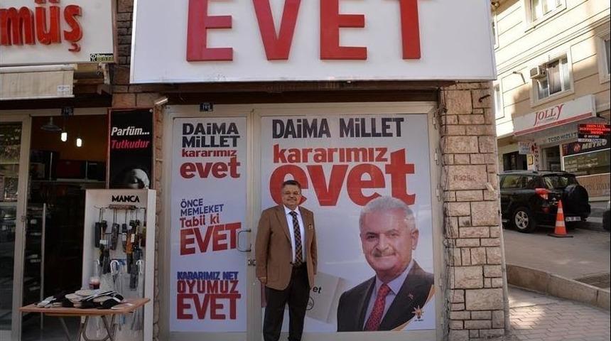 Başkan Yağcı&rsquo;dan 16 Nisan G&uuml;n&uuml; Yapılacak Olan Referandumla Alakalı A&ccedil;ıklama