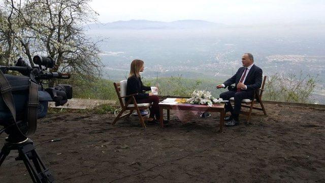 Bilim Sanayi Ve Teknoloji Bakanı Özlü Düzce’de Esnafı Gezdi