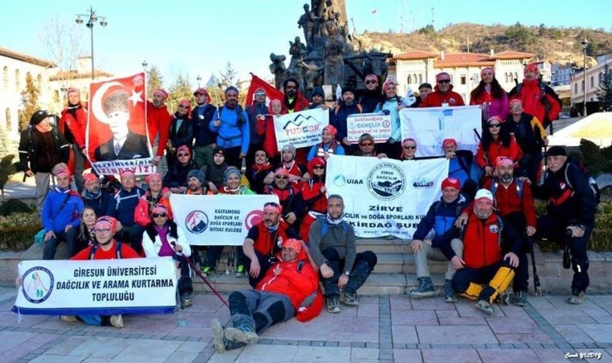 Teski Doğa Sporlarının Destek&ccedil;isi Oldu