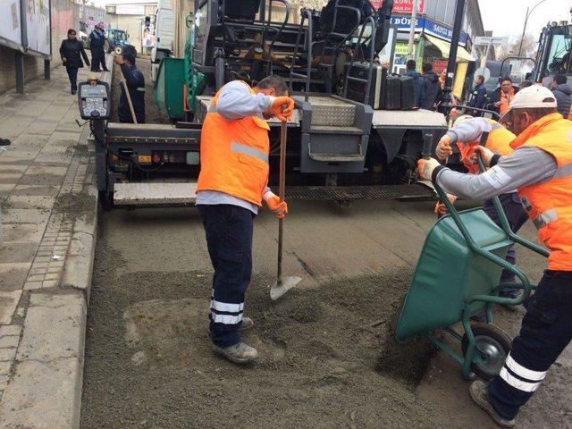 Tekirdağ’da Beton Asfalt Uygulanan İlk Cadde 1