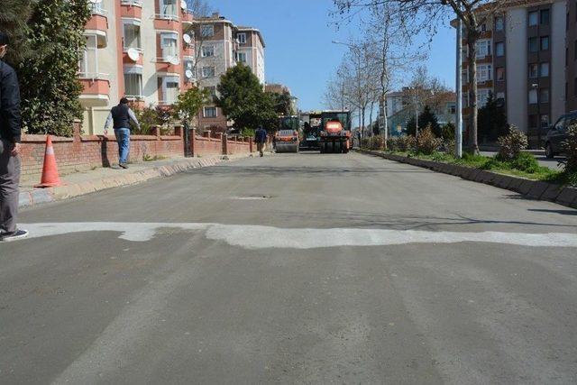 Tekirdağ’da Beton Asfalt Uygulanan İlk Cadde 2