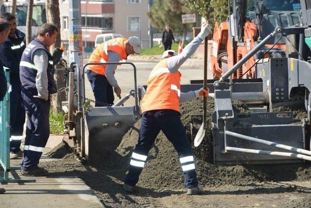 Tekirdağ’da Beton Asfalt Uygulanan İlk Cadde 3