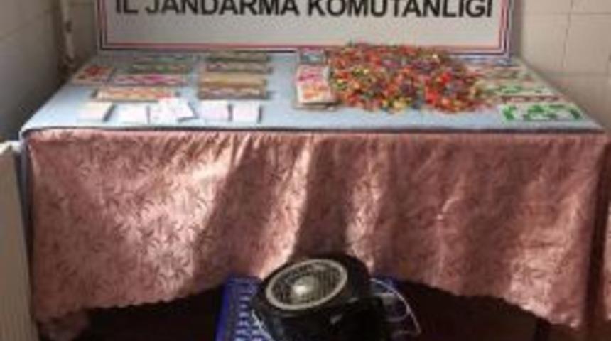Jandarmadan 'tombala' Operasyonu