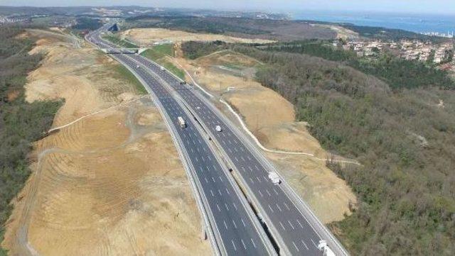 Yavuz Sultan Selim K&ouml;pr&uuml;s&uuml; &Ccedil;evre Yolunda Dikilen Ağa&ccedil;ların Bir B&ouml;l&uuml;m&uuml; Kurudu 3