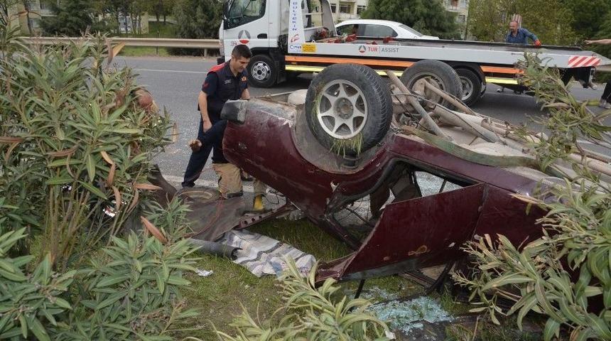 Takla Atan Ara&ccedil;tan S&uuml;r&uuml;c&uuml; G&uuml;&ccedil;l&uuml;kle Kurtarıldı