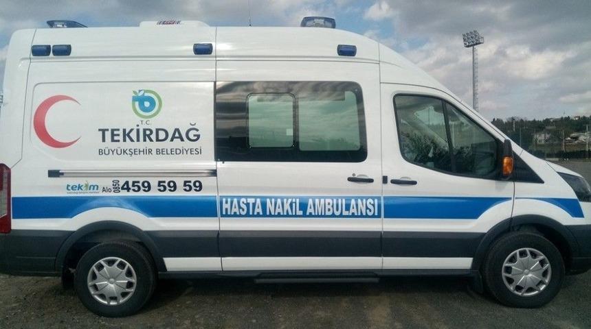 Büyükşehir Belediyesi’nin Hasta Nakil Hizmetleri