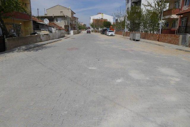 Kırklareli’nde Yol Yapım Çalışmaları