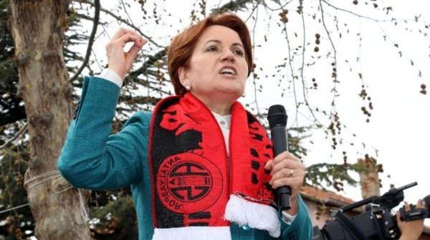 Meral Akşener: 3 Kişi G&ouml;revlendirilmiş Beni Vuracaklarmış, Gelsinler G&ouml;rs&uuml;nler
