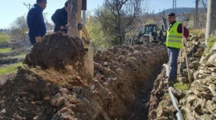 Keles K&ouml;ylerinde İ&ccedil;me Suyu Şebekeleri Yenileniyor