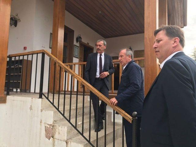 Chp Yalova Milletvekili Muharrem İnce, Şeyh Edebali T&uuml;rbesi&rsquo;ni Ziyaret Etti 2