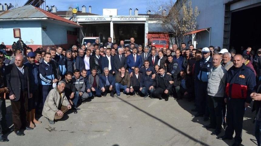 Asya Ve Dede, Belediye Personeliyle Bir Araya Geldi