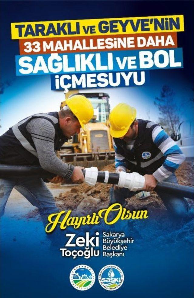 Saski&rsquo;den Taraklı Ve Geyve&rsquo;ye 45 Milyonluk Yatırım 2