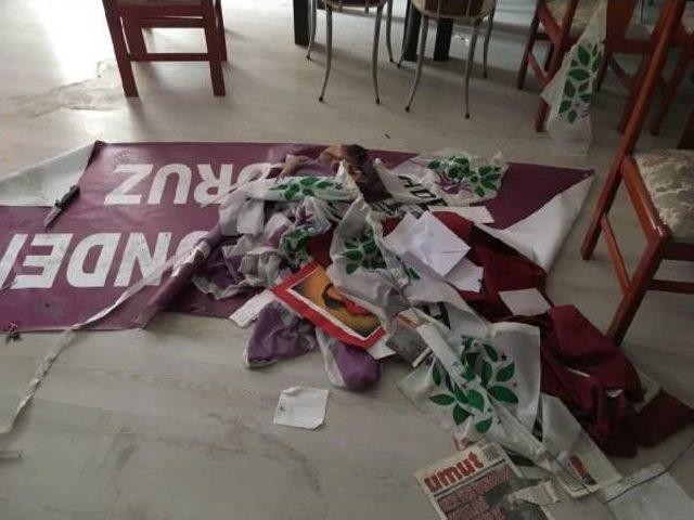 Denizli Hdp Binasından Iki Bilgisayar Kasası Çalındı