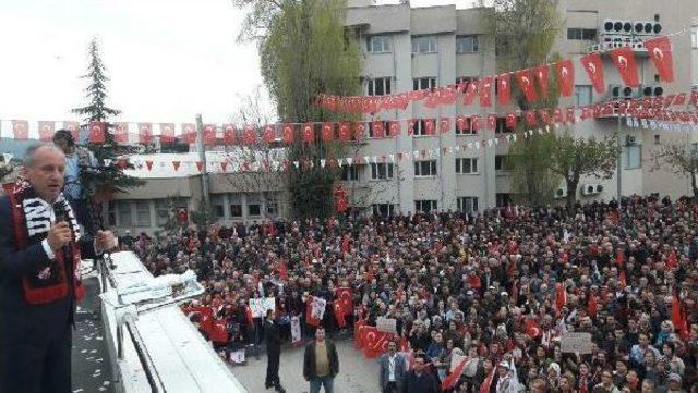 Chp'li Muharrem İnce: Yüzde 58-60 Aralığında 'hayır' Çıkacak