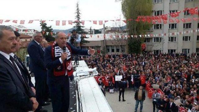 Chp'li Muharrem İnce: Yüzde 58-60 Aralığında 'hayır' Çıkacak