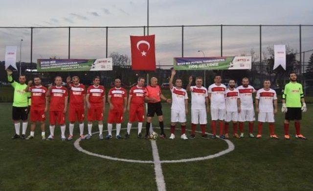 'btso Biz Futbol Turnuvası'na Bursasporlu Futbolculardan Destek