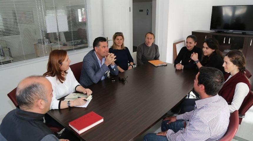 Başkan Kocadon Bodrum Belediyesi Kademesini Ziyaret Etti