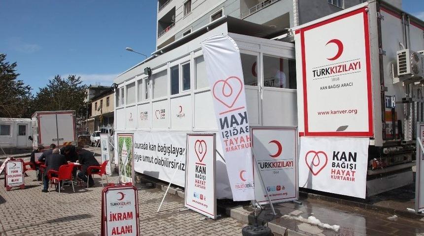 İki G&uuml;nde 189 &Uuml;nite Kan Bağışı Toplandı