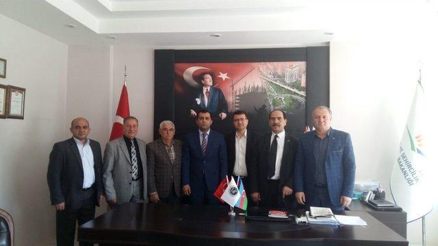 Asimder&rsquo;den &Ccedil;evre Ve Şehircilik M&uuml;d&uuml;r&uuml; Bektaş&rsquo;a Ziyaret 1