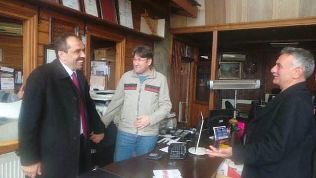 Ak Parti Trabzon Milletvekilleri Balta Ve Cora Referandum Çalışmalarını Sürdürüyor