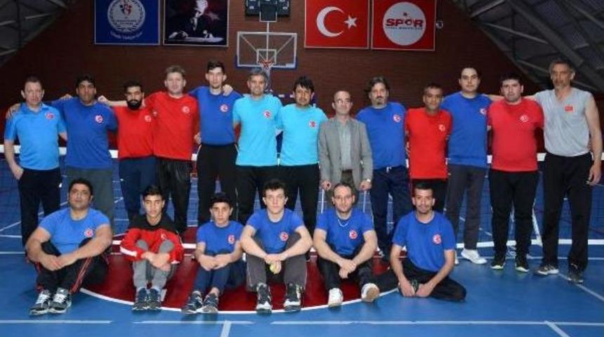 Oturarak Voleybol Milli Takımı Avrupa Sınavına Hazır