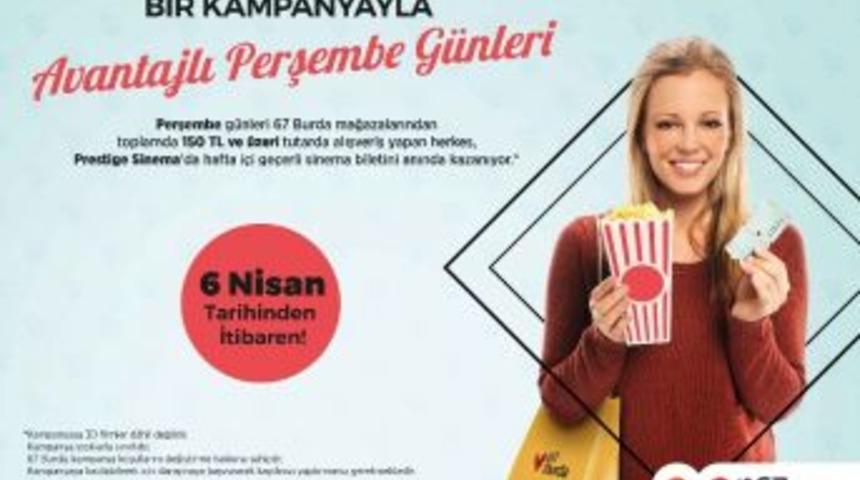 67 Burda Avm&rsquo;den Film Gibi Kampanya
