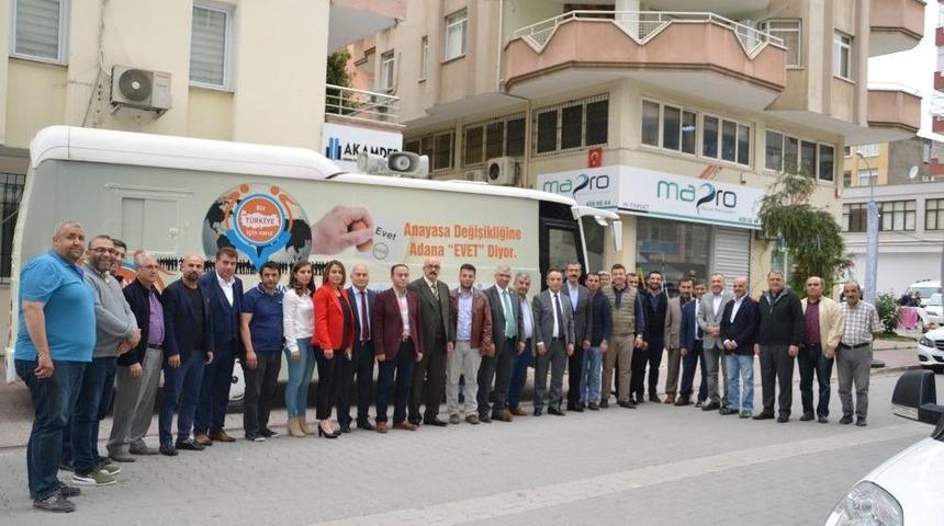 Adana&rsquo;da Stk&rsquo;lar &ldquo;evet&rdquo; Diyor