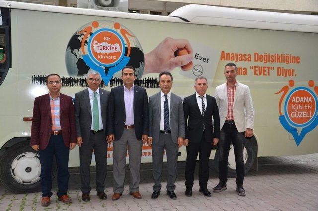 Adana’da Stk’lar “evet” Diyor