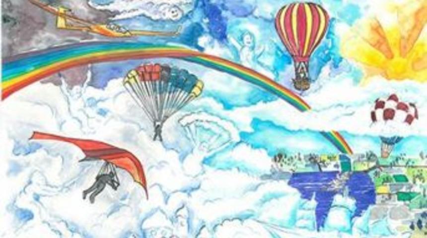 &ldquo;faı Gen&ccedil; Ressamlar Resim Yarışması&rdquo;nda D&uuml;nya &Uuml;&ccedil;&uuml;nc&uuml;l&uuml;ğ&uuml; T&uuml;rkiye&rsquo;nin