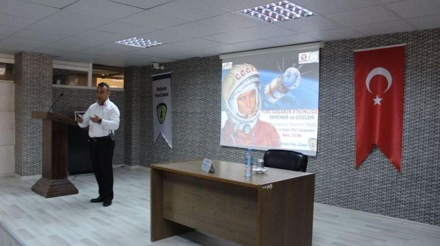 Kozmonot Gagarin Batman&rsquo;da Anıldı