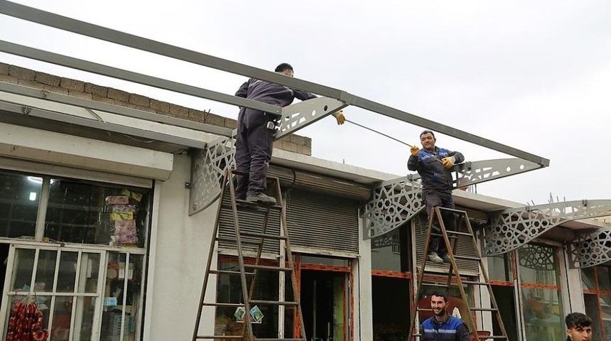 Cizre Belediyesinin &Ccedil;evre D&uuml;zenlemesi &Ccedil;alışması Devam Ediyor