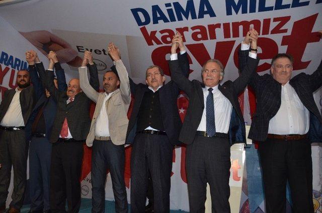 Tbmm Eski Başkanı Şahin: “ Bu Tablo Düşmanlarımıza Korku Saldı”