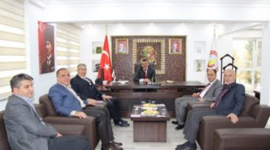 Milletvekili Babaoğlu Ve Başkan &Ouml;zaltun&rsquo;dan Başkan Tutal&rsquo;a Ziyaret