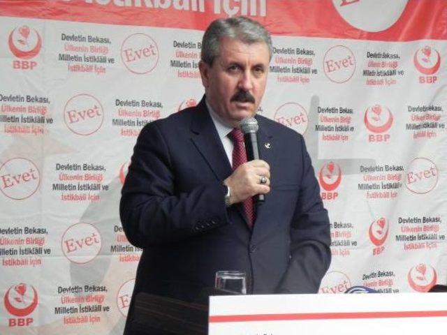 Destici: Cumhuriyet Güçlenerek Devam Edecek