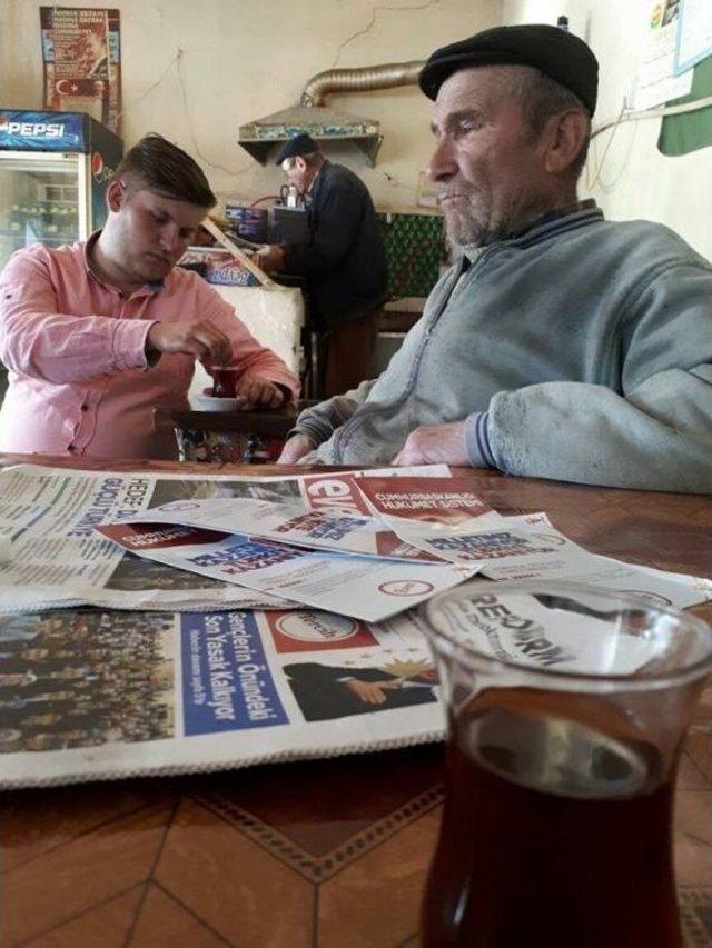 Ak Gen&ccedil;lerin Seyitgazi&rsquo;de Referandum &Ccedil;alışmaları 1