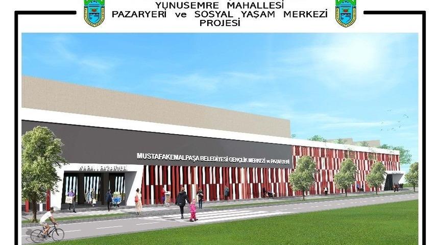 Pazarcı Esnafına Yeni Tesis