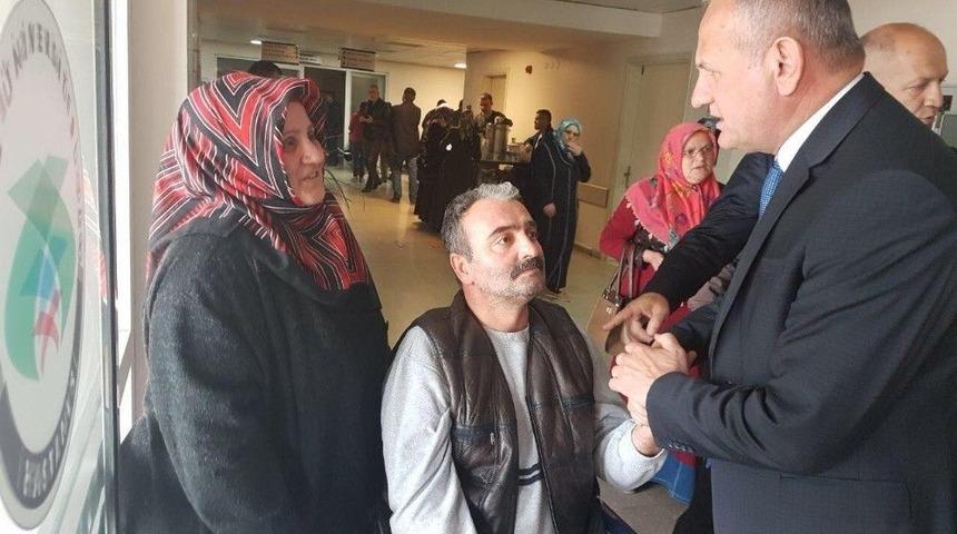 Başkan Keleş’ten Hastalara Geçmiş Olsun Ziyareti