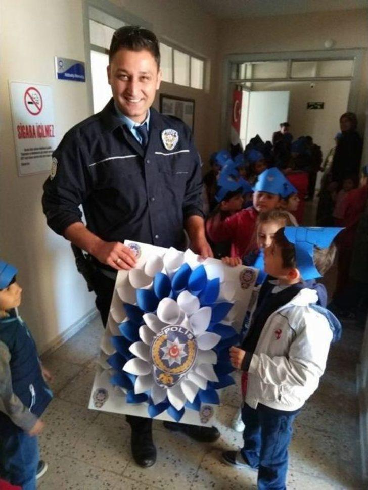 Kırkalı Miniklerden Polislere Ziyaret G1