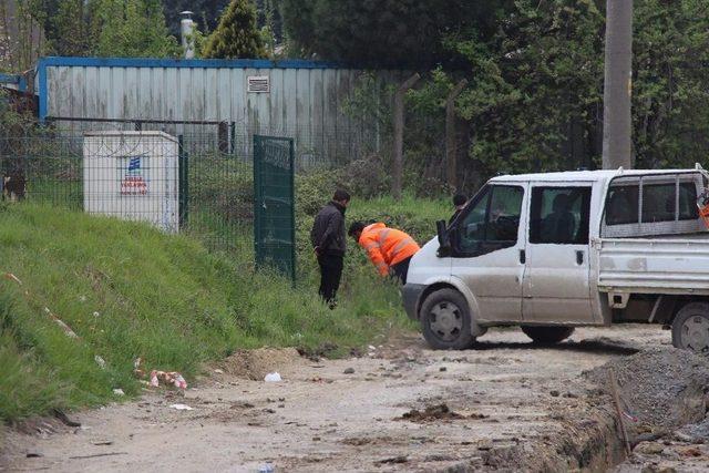 Kazı Çalışmasında Doğalgaz Borusu Patladı