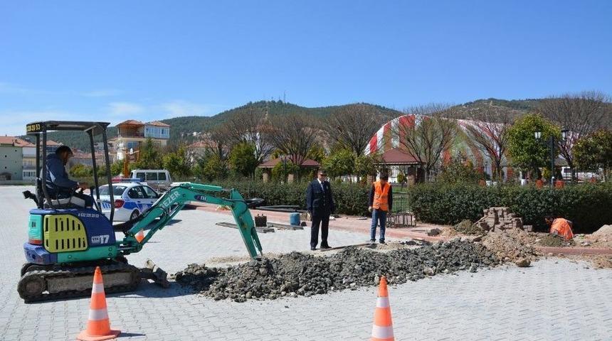 Korkuteli&rsquo;de Mobese &Ccedil;alışması Başladı