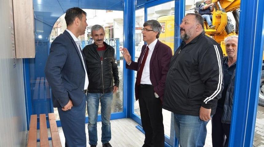 Boz&uuml;y&uuml;k&rsquo;te Klimalı Duraklara Bir Yenisi Daha Eklendi