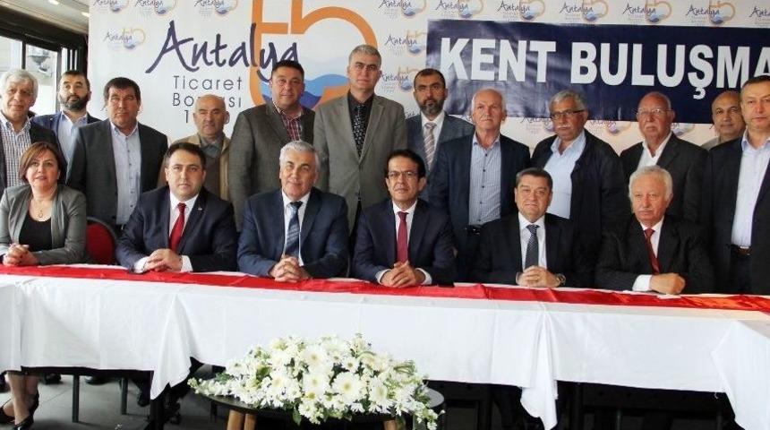 Mhp&rsquo;li G&uuml;nal, Atb Kent Buluşmalarının Konuğu Oldu