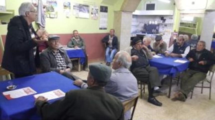 &Ouml;demiş&rsquo;te Emekli &Ouml;ğretmenlerden Referandum S&ouml;yleşisi