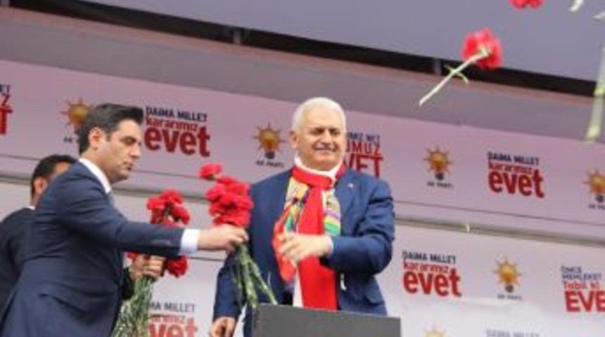 Başbakan Yıldırım&rsquo;dan K&uuml;tahya&rsquo;ya Hastane Ve Hızlı Tren M&uuml;jdesi