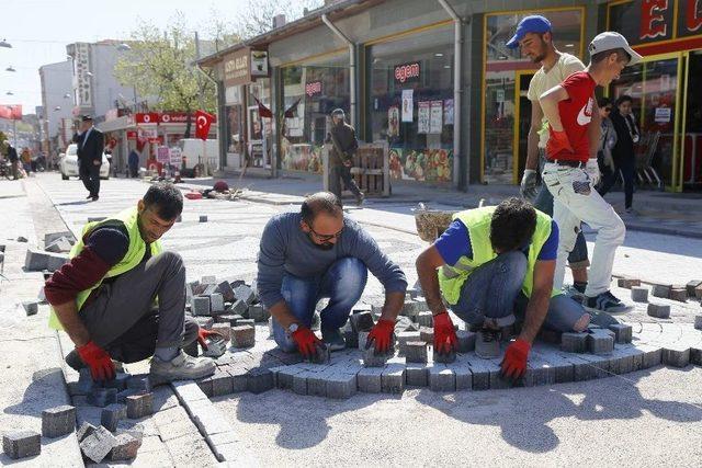 Hastane Caddesi Yenileniyor