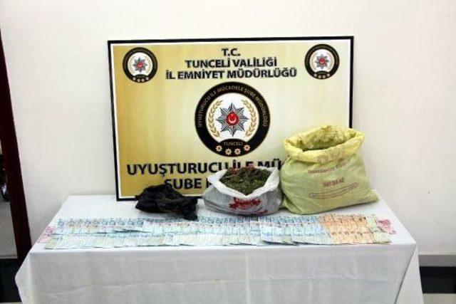 Tunceli'de Uyuşturucu Operasyonu