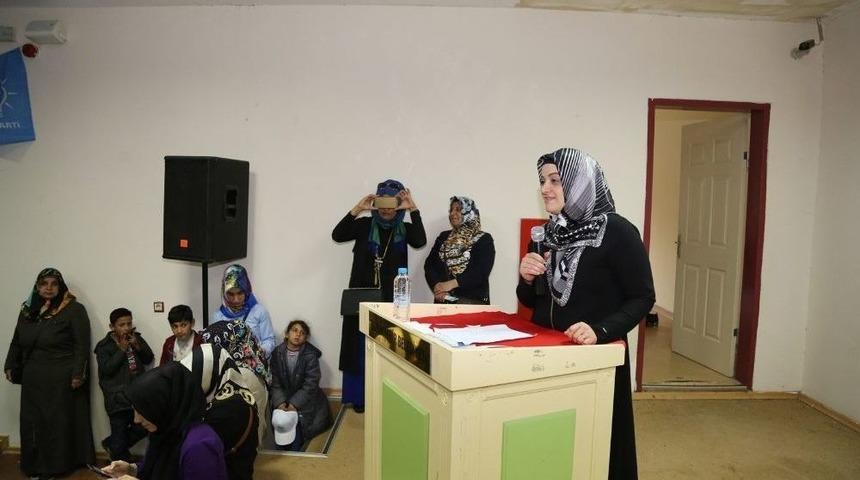 Ayşe Ekinci Kadınlara Eveti Anlattı