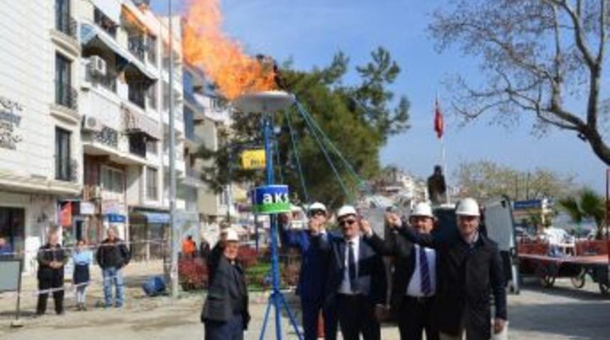 Kumla&rsquo;nın Doğalgaz Hasreti Sona Erdi