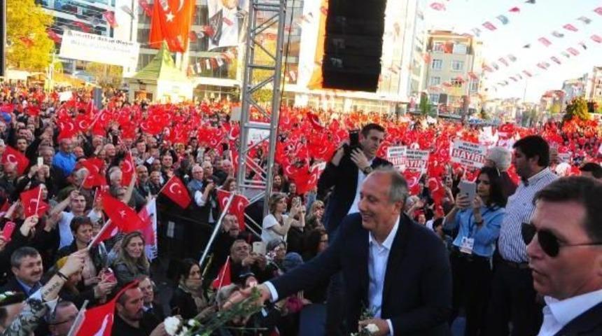 Chp'li İnce: Erdoğan'a Beygirden Düştüğü Için Gazilik Veririz