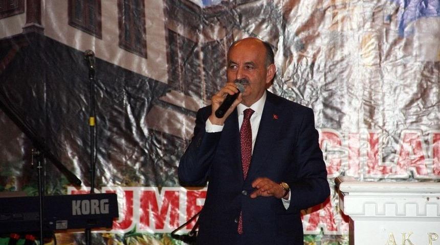 Bakan M&uuml;ezzinoğlu Balkan Dernekleriyle Buluştu